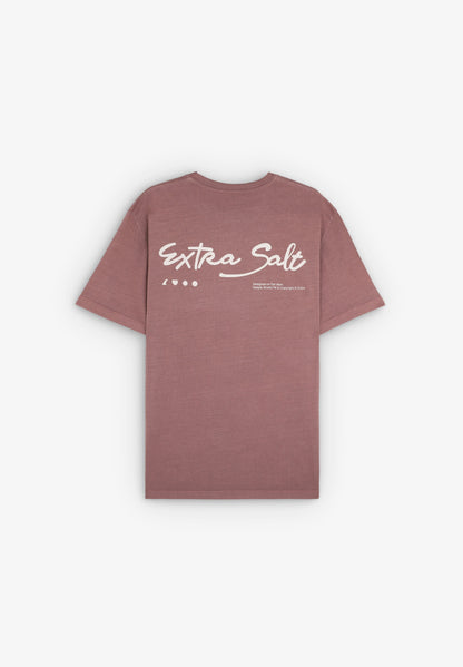 Camiseta Salted Hearts Rosa Antiguo - Ropa