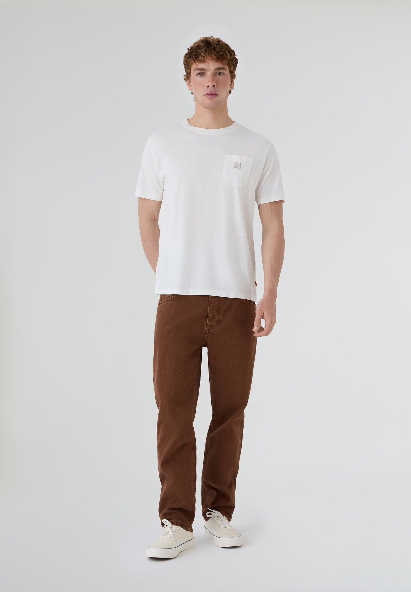 Camiseta Logo Line Blanco - Ropa