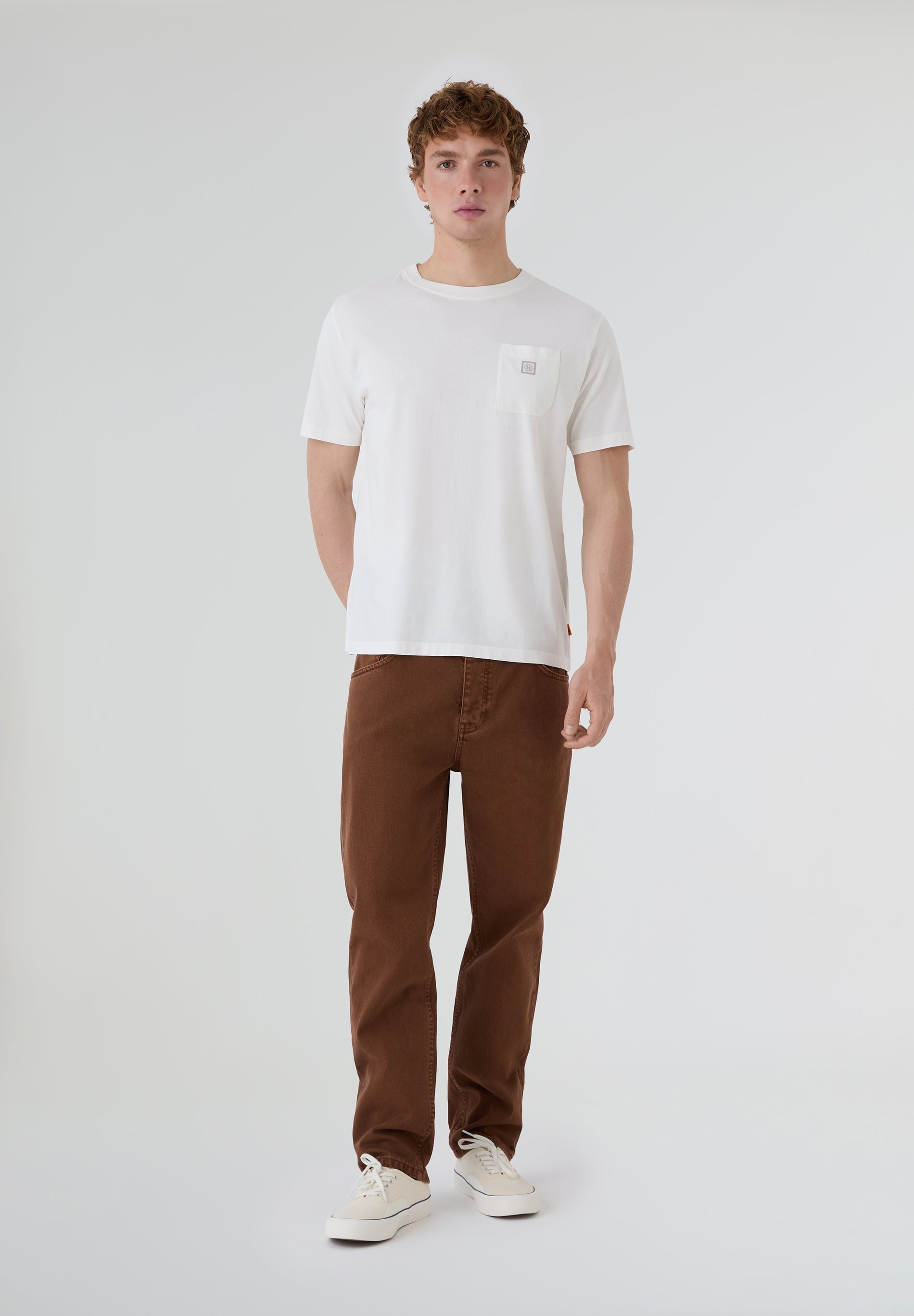 Camiseta Logo Line Blanco - Ropa