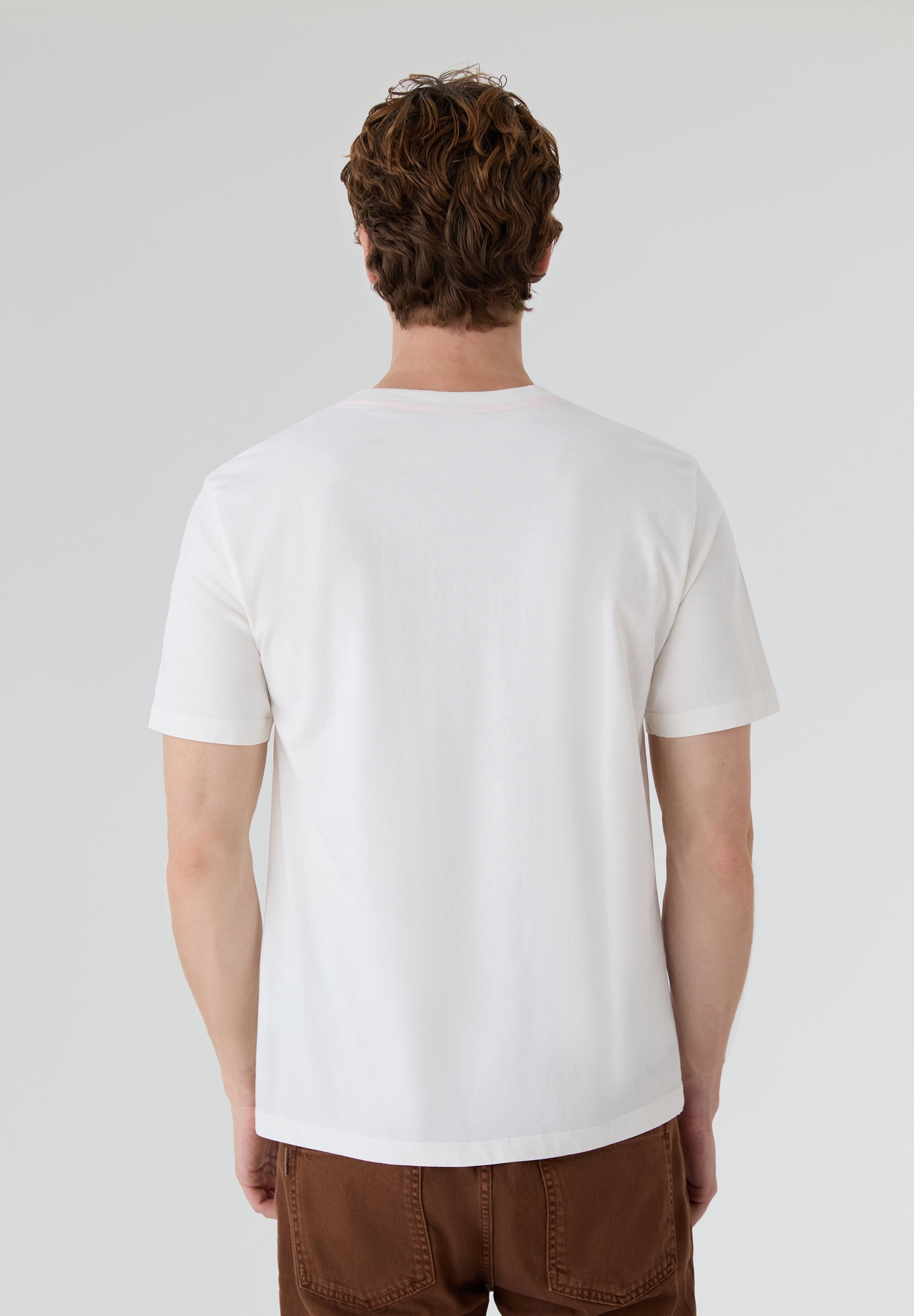 Camiseta Logo Line Blanco - Ropa