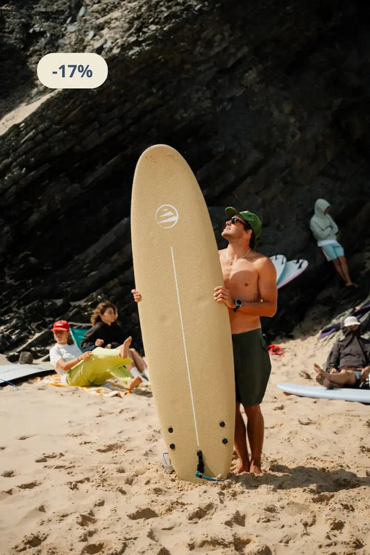 Surfboard 7.6 Sea Calling Cream Beach