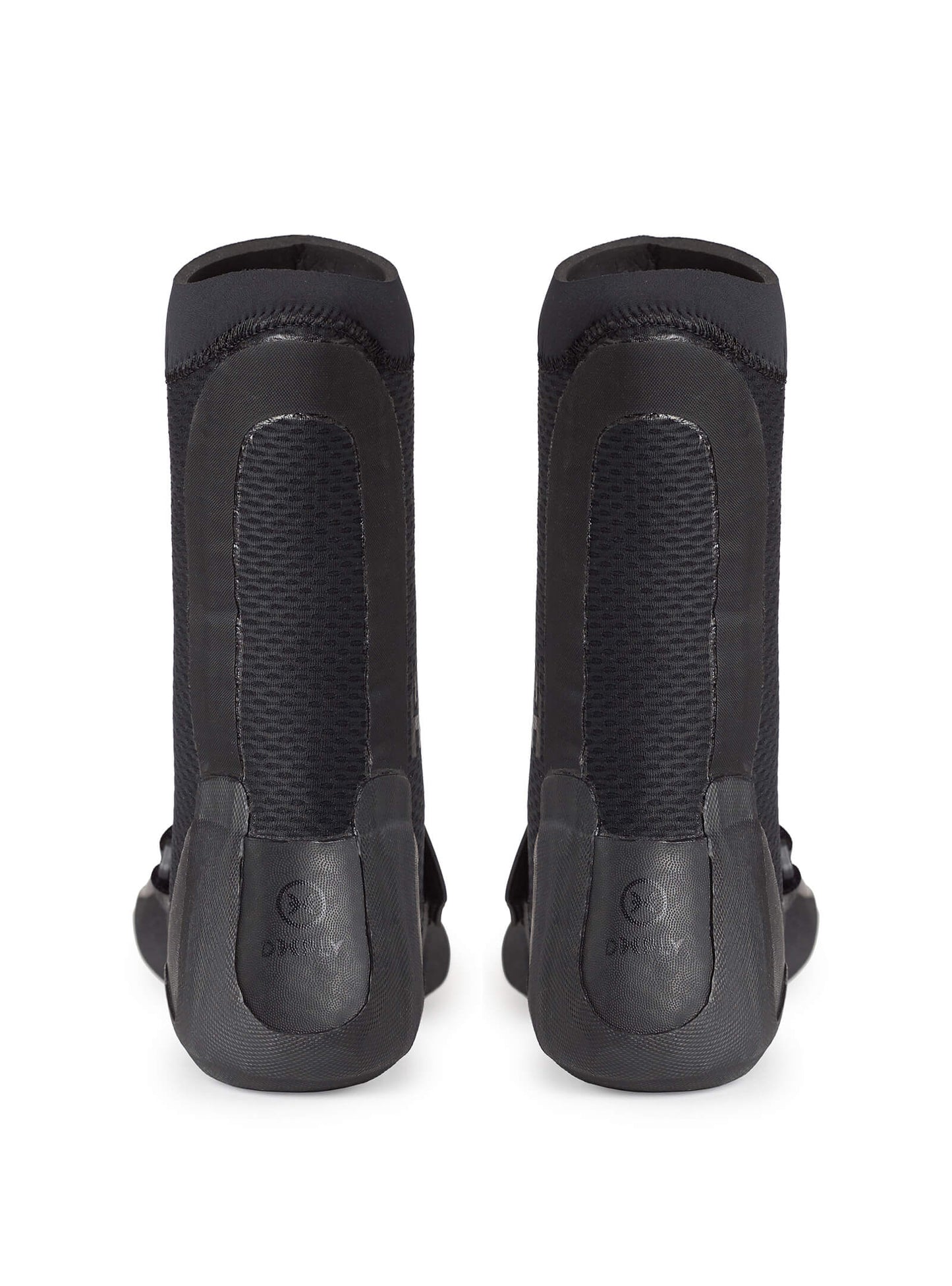 Escarpines surf 3mm Deeply Graphene par vista trasera refuerzo talon