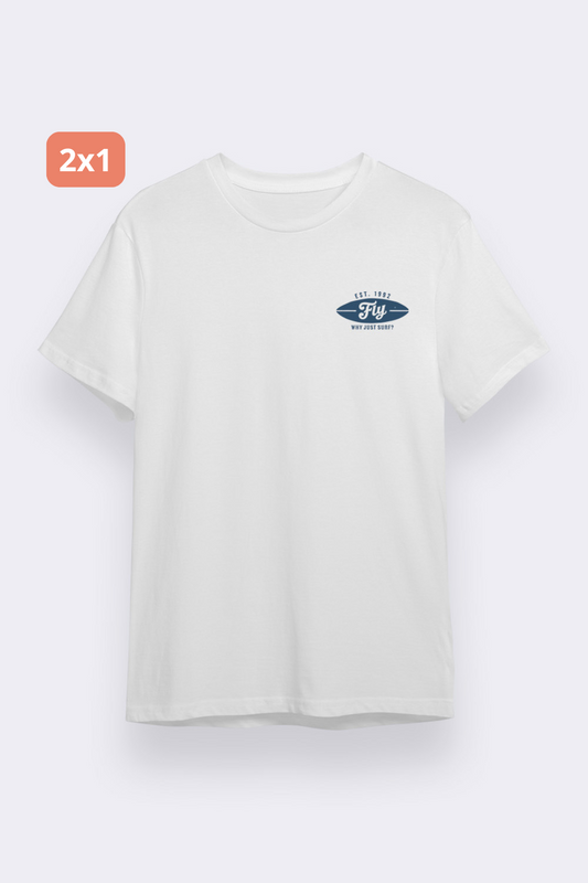 Camiseta Flying Kids White