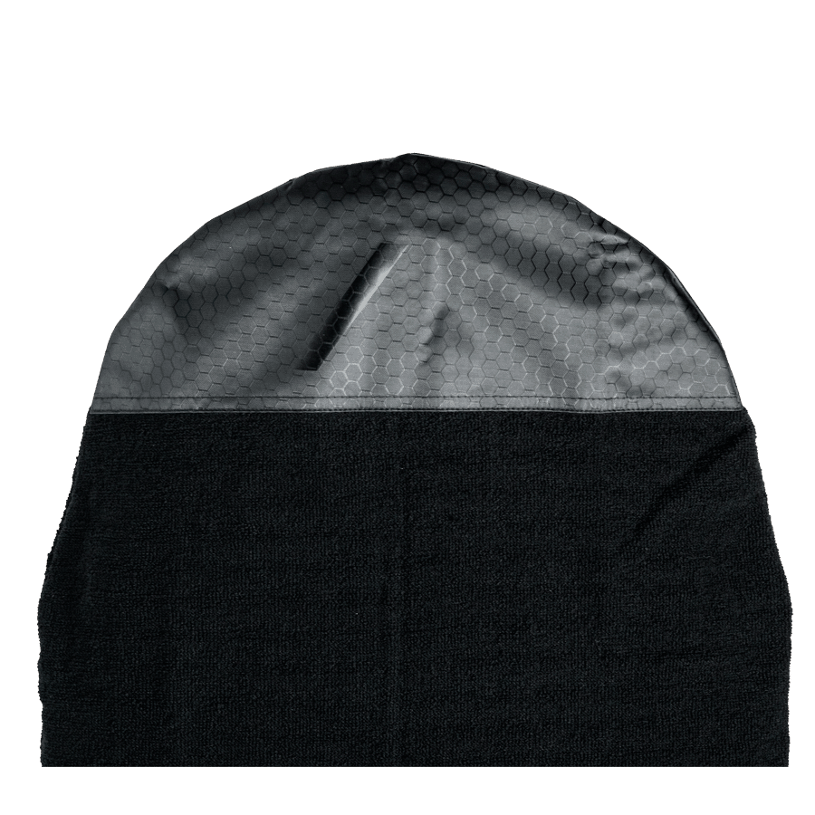 Detalle del nose circular para longboard y mid-length de la funda Round
