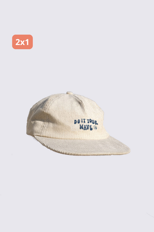 Gorra Do It Your Wave Beach Cream