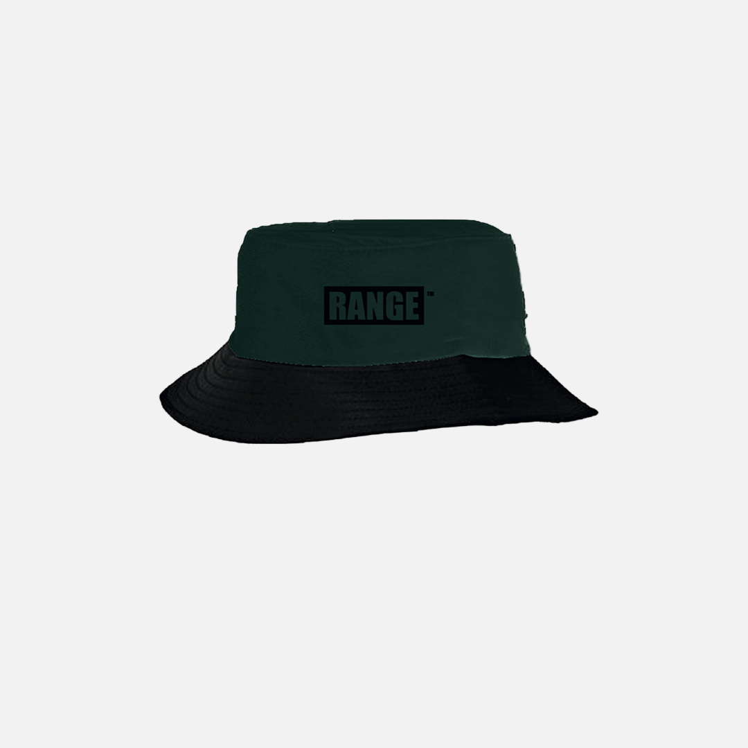 gorro de surf deflow logo range en color verde