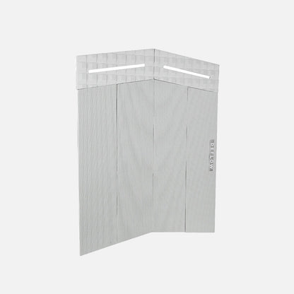 perfil del grip delantero de surf blanco o plateado de deflow