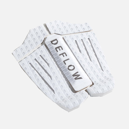 Grip surf 5 piezas Deflow Erwin Bliss blanco con diseño modular y tail kick.