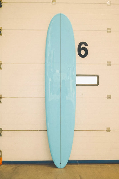 Tabla de surf Longboard Fibra Azul