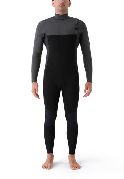 Traje de neopreno integral Deeply Limitless III de 5/3 mm para hombre, diseñado para máxima protección térmica en aguas frías.