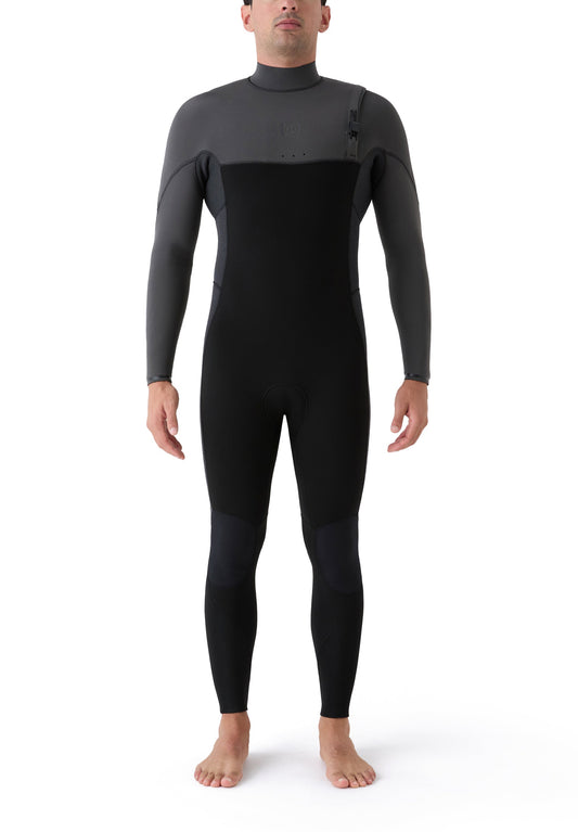 Traje de neopreno integral Deeply Limitless III de 5/3 mm para hombre, diseñado para máxima protección térmica en aguas frías.