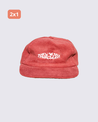 Gorra Big Kid On Board Red Sunshine