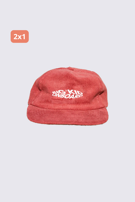Gorra Big Kid On Board Red Sunshine