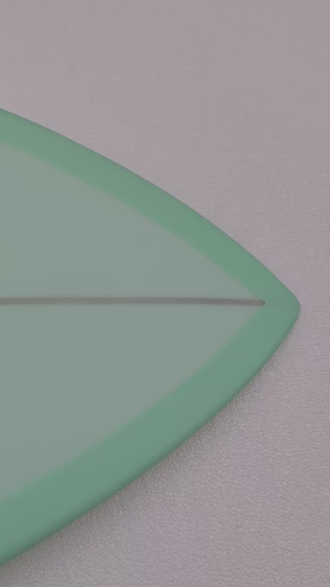 video detalle de la tabla de surf apollo verde
