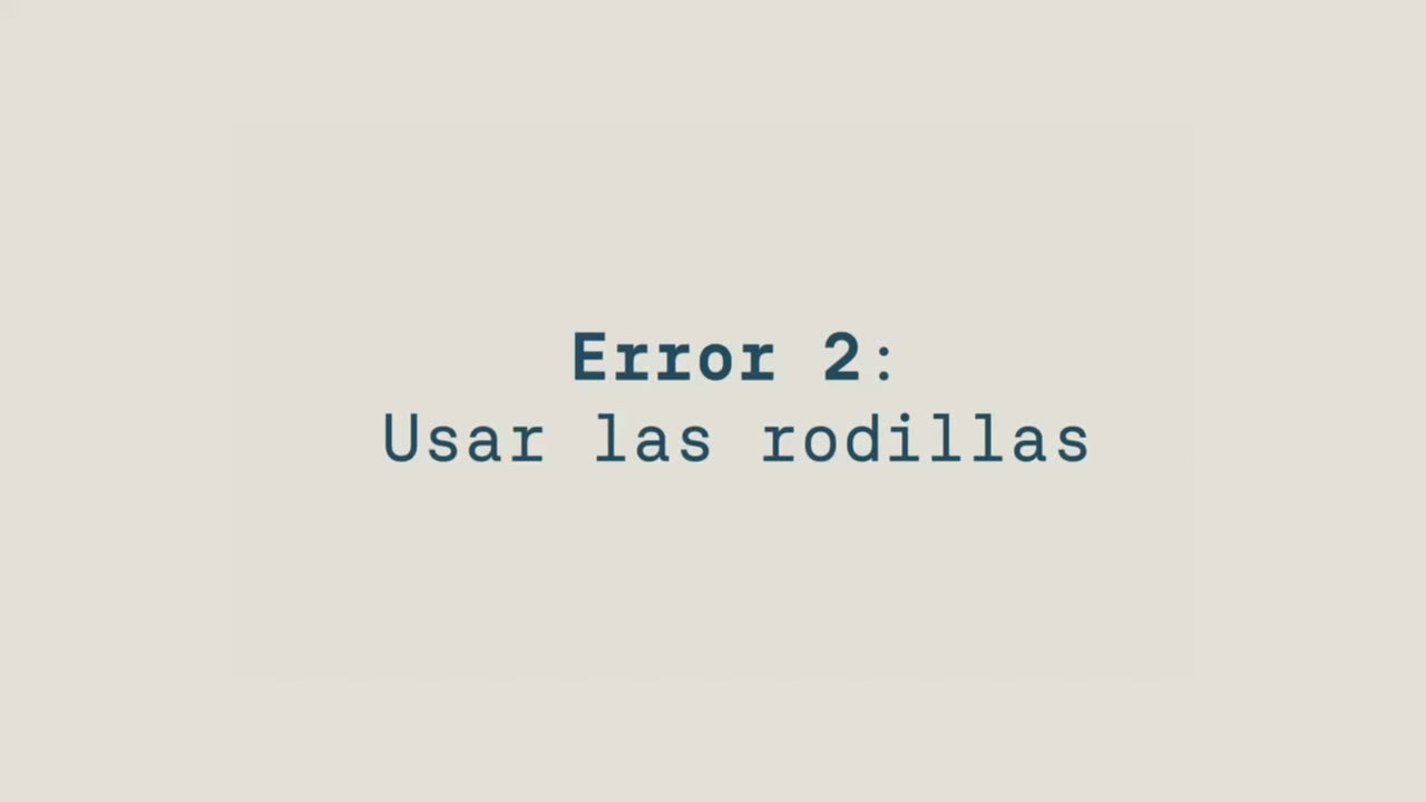 Cargar video: Ejercicios de remada de surf