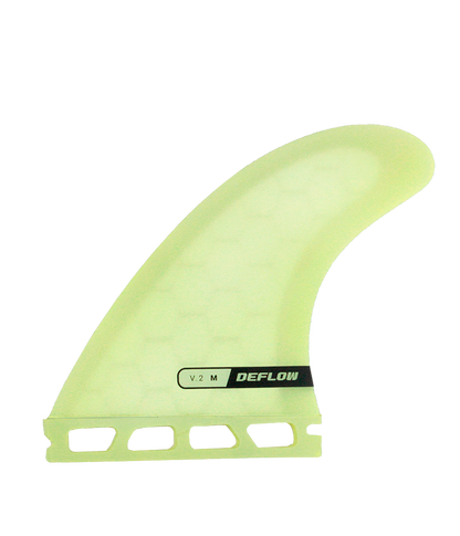 Quilla surf Deflow V.2 amarillo para tablas de surf
