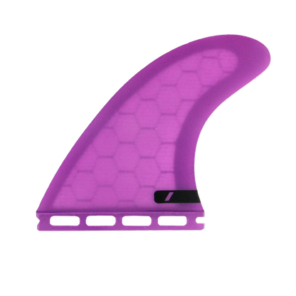 Estilo y fluidez con la quilla surf Deflow V.2 violeta.