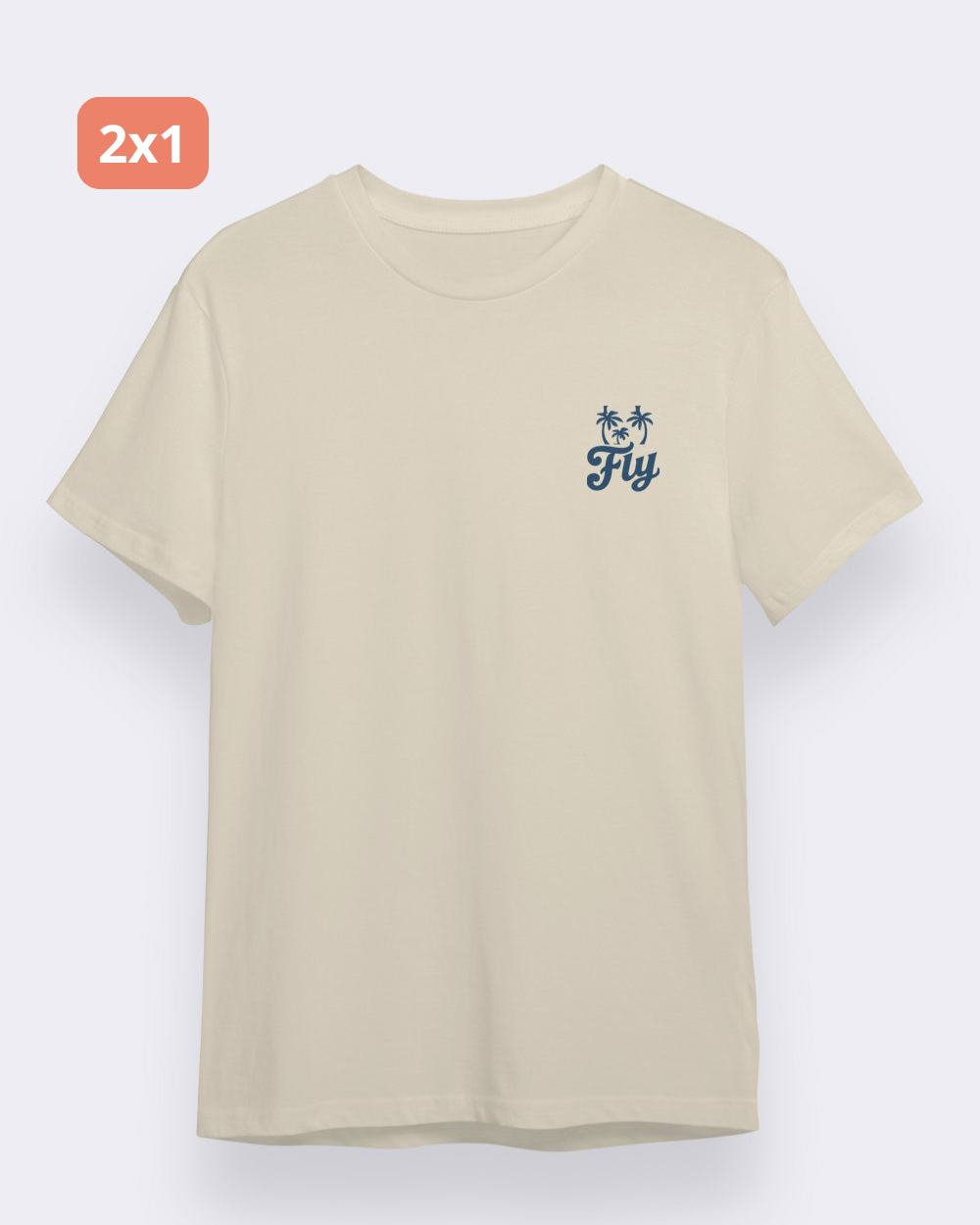 Camiseta Sea Calling Cream Beach