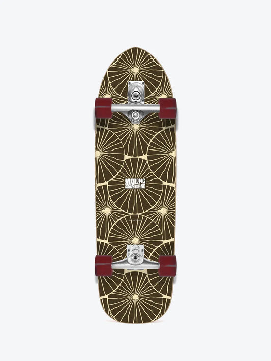 Surfskate Long Island Fog Haze 34 pulgadas, un modelo muy estable ideal para principiantes y un deslizamiento fluido