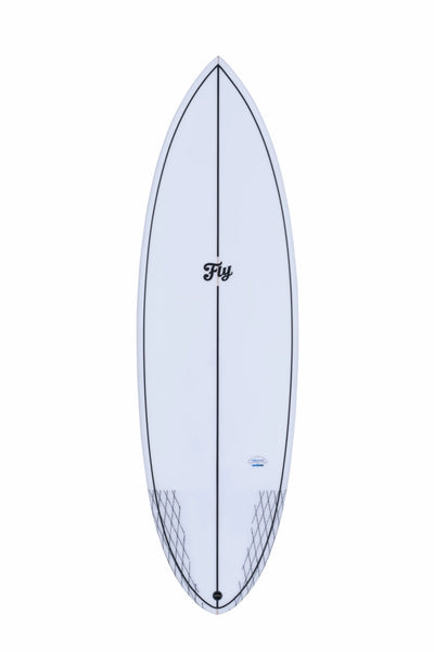 Tabla de Surf Apollo 6.4 Blanca | Fibra y Epoxy Reactiva | Flysurf