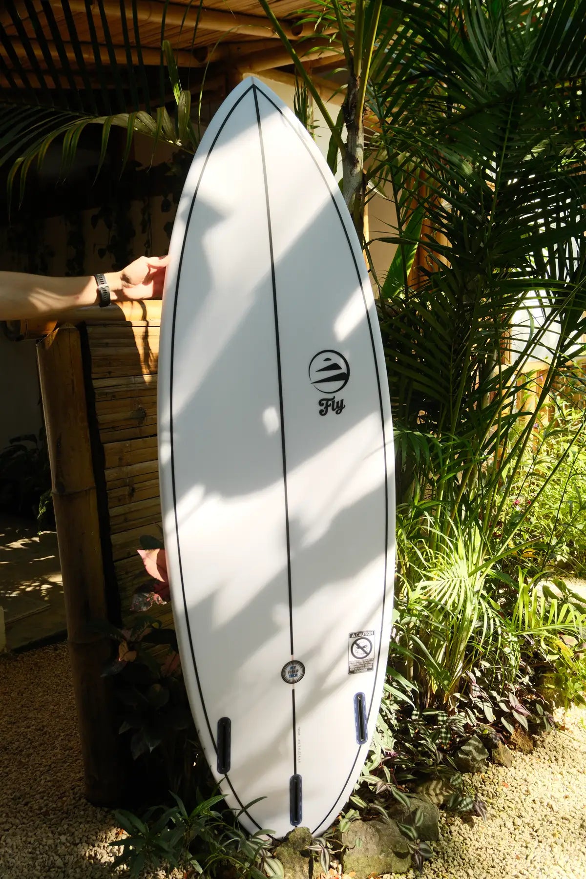 Tabla de surf Apollo Blanca de Flysurf - detalle 6