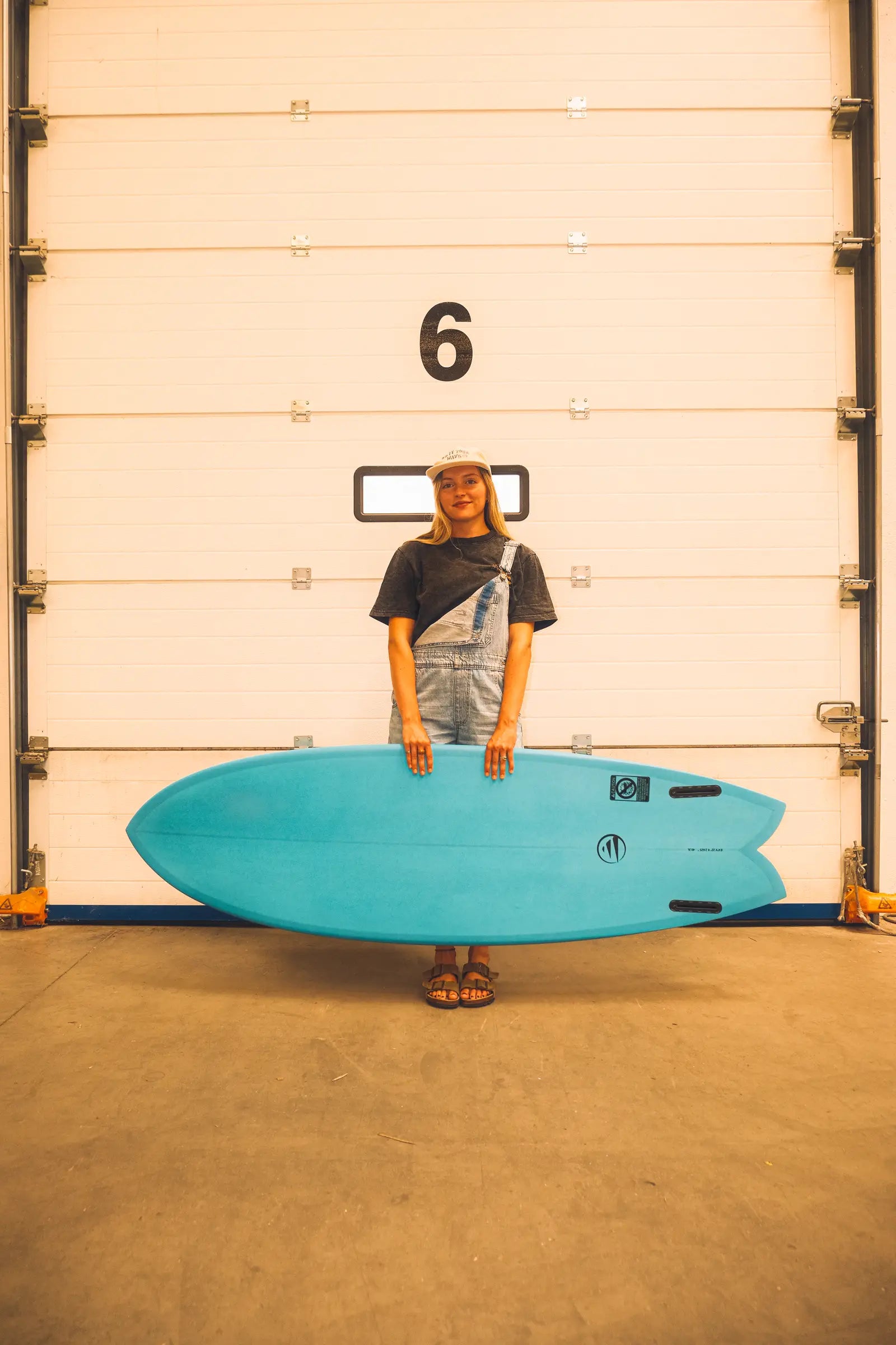 Tabla de surf Fish Azul de Flysurf