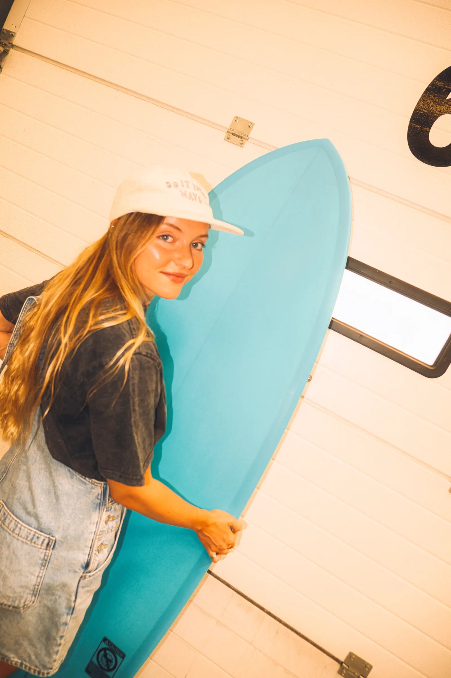 Tabla de surf Fish Azul de Flysurf - detalle 3
