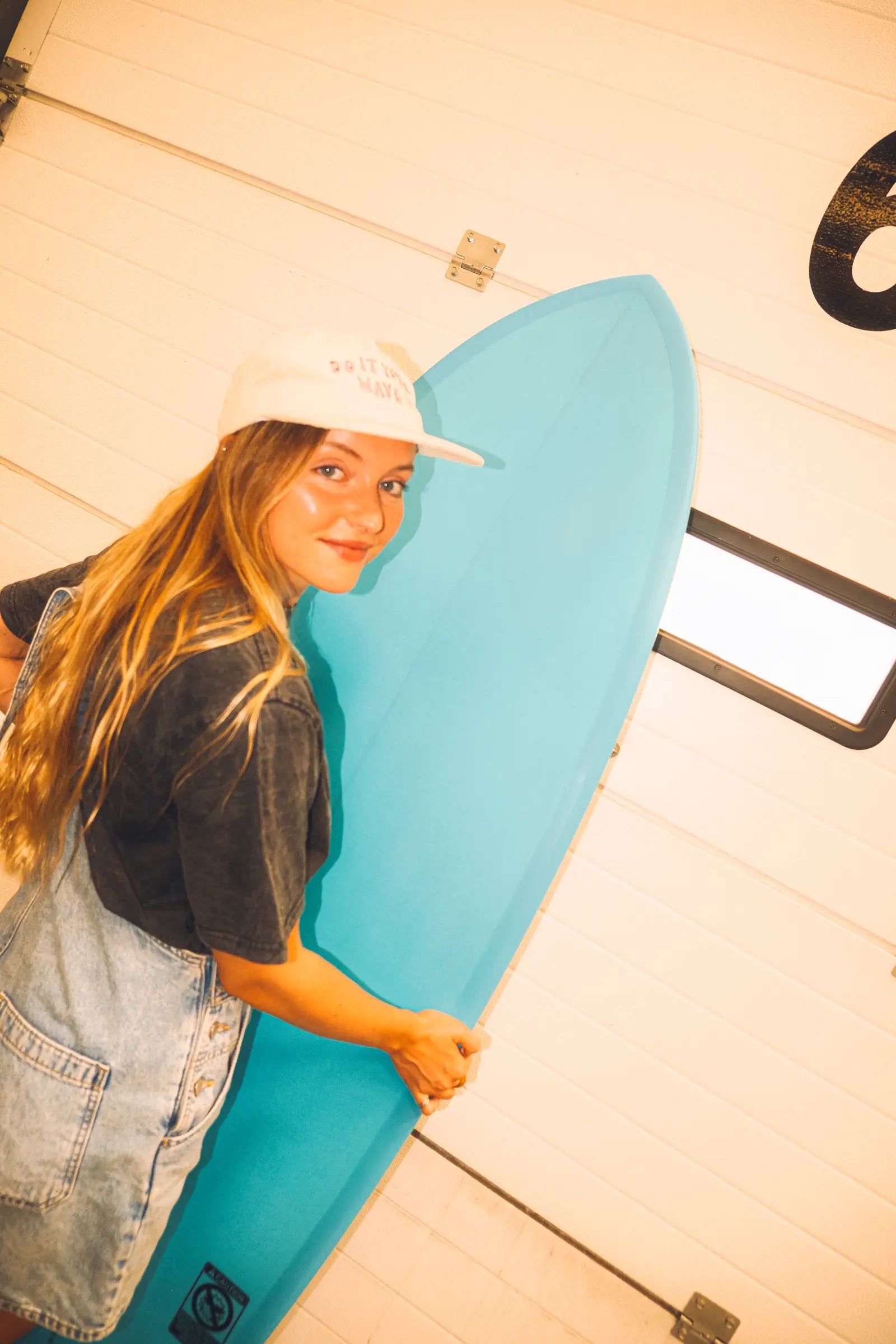 Tabla de surf Fish Azul de Flysurf - detalle 3