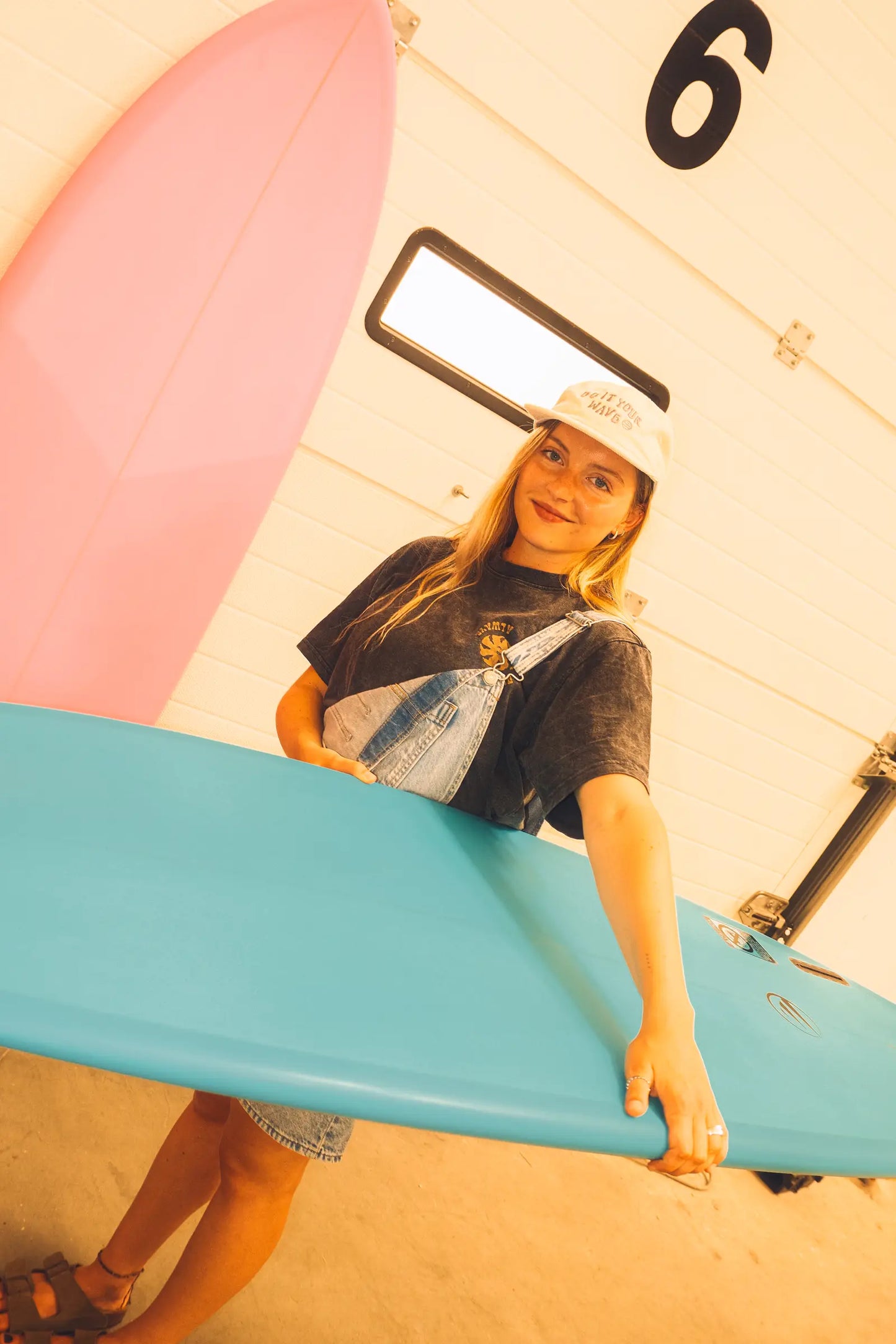 Tabla de surf Fish Azul de Flysurf - detalle 9