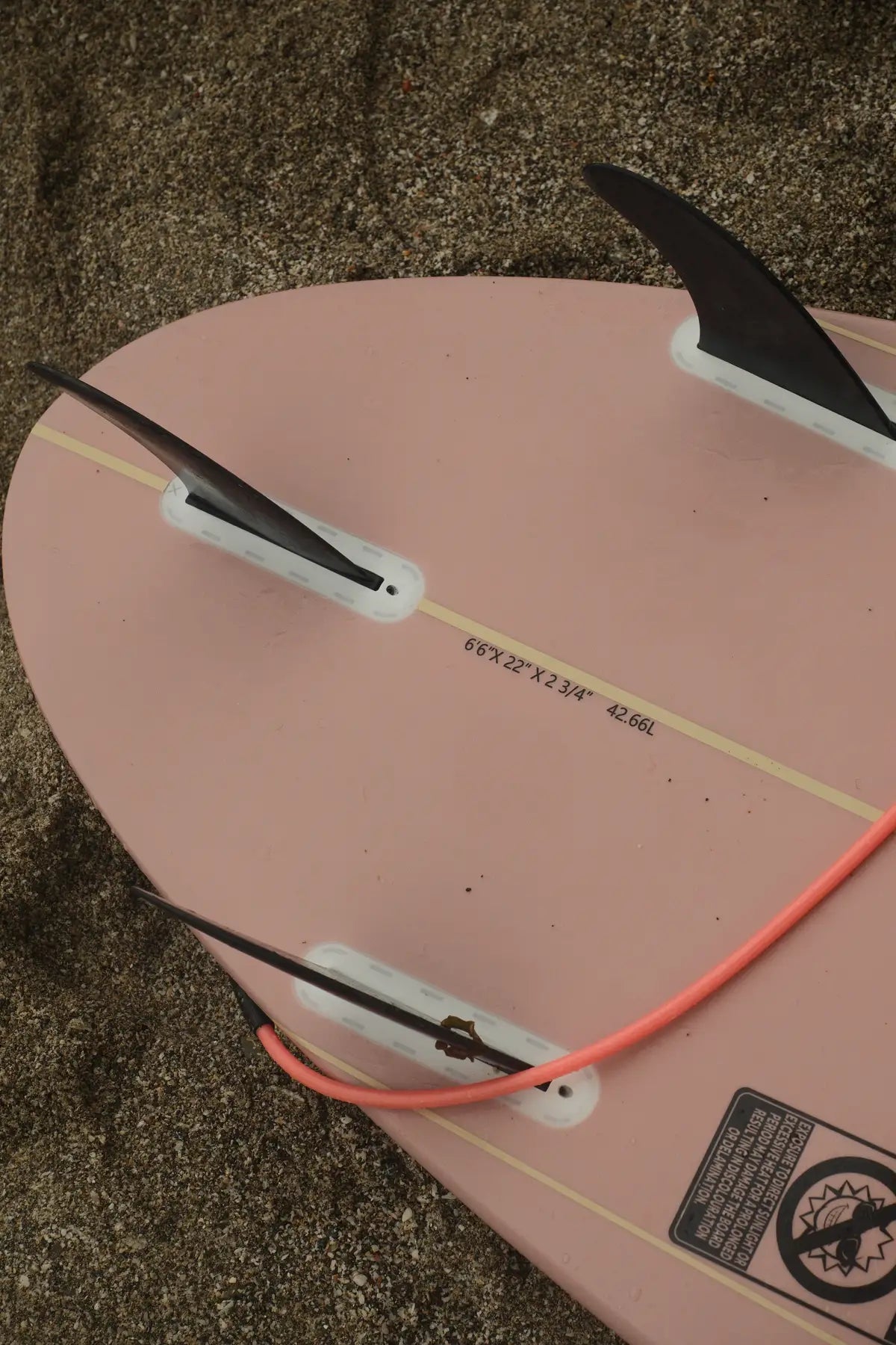 Tabla de surf Flight Mode Rosa de Flysurf - detalle 6