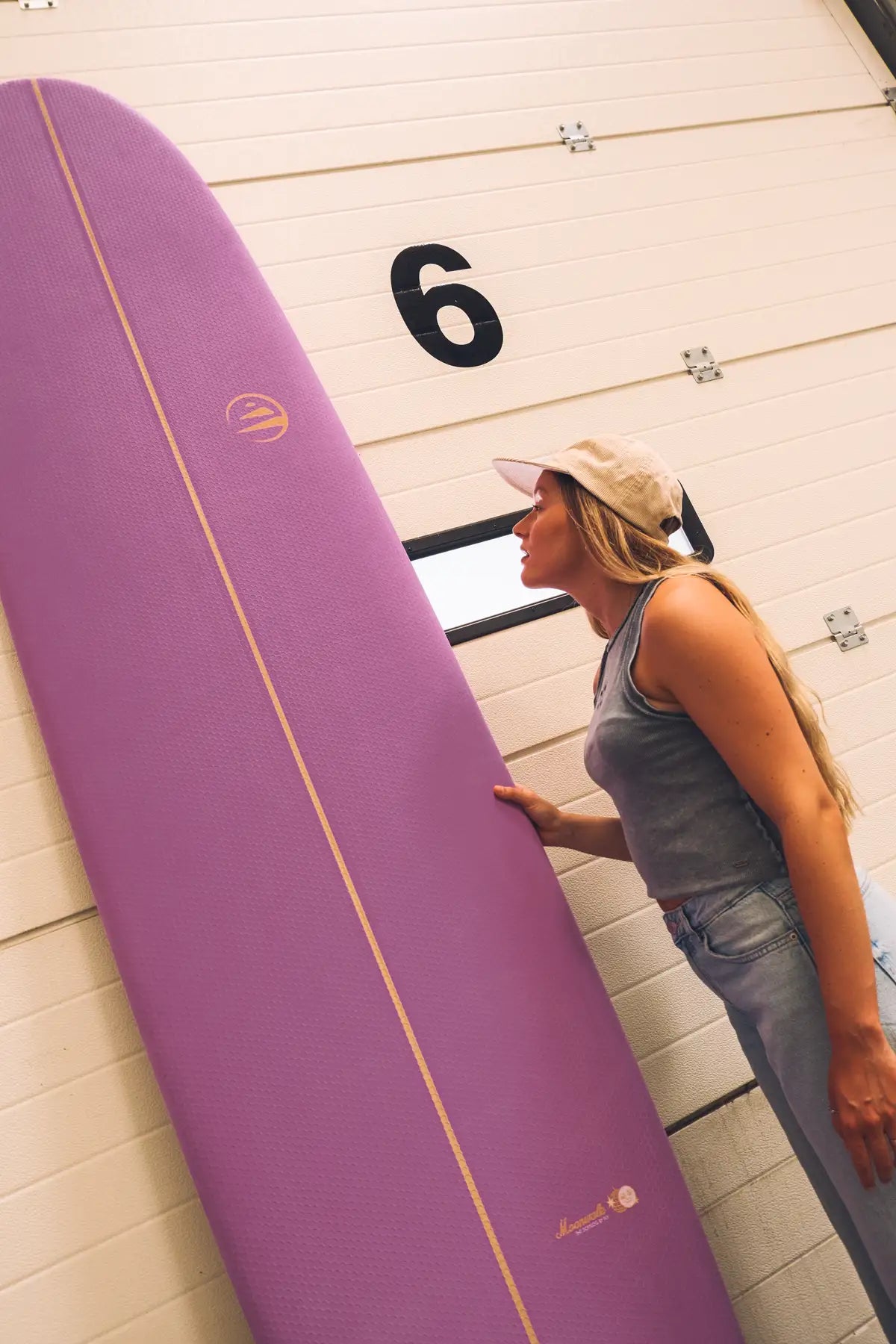 Longboard 9.0 Moon Walk Soft Pink