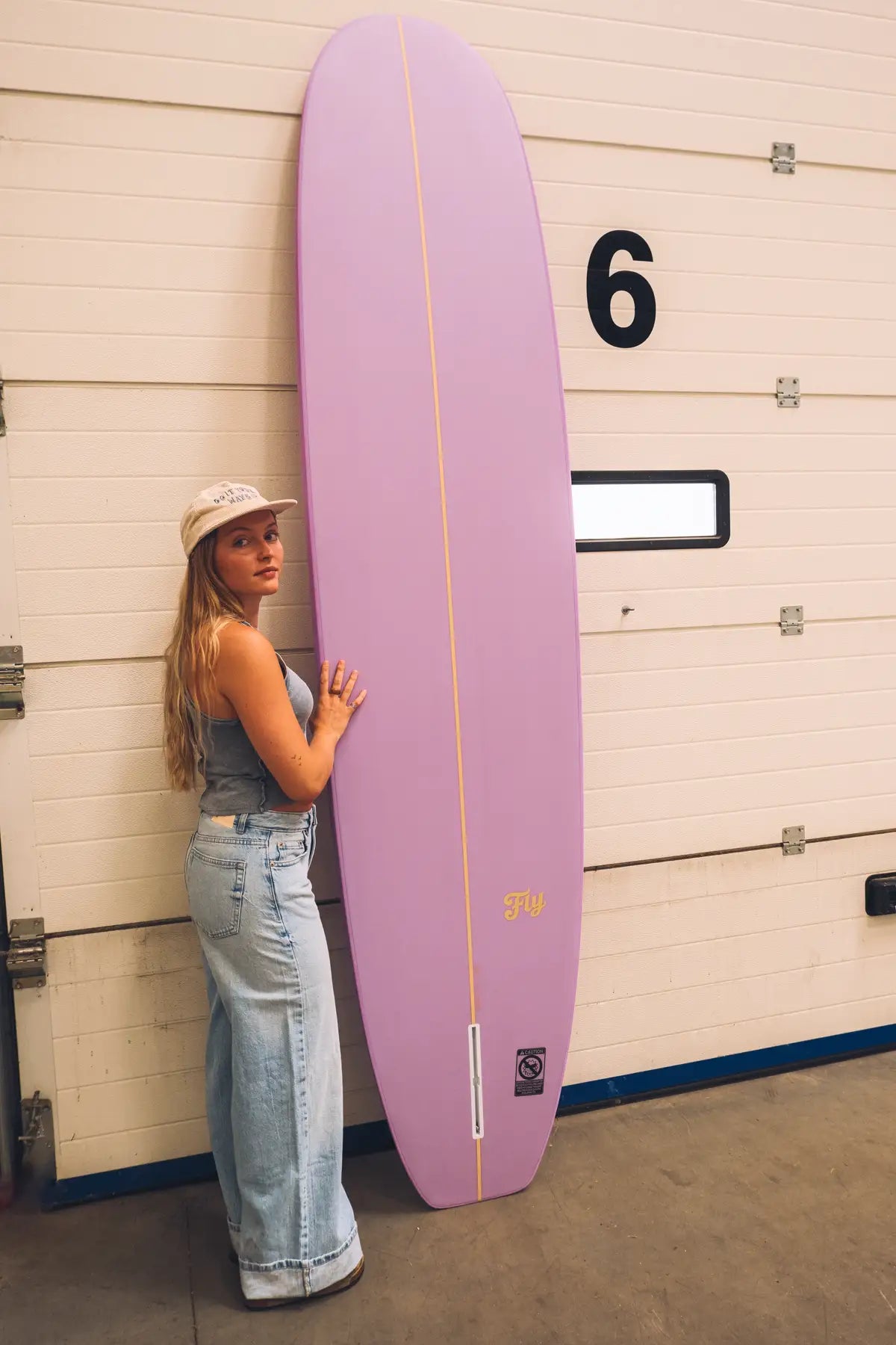 Longboard 9.0 Moon Walk Soft Pink