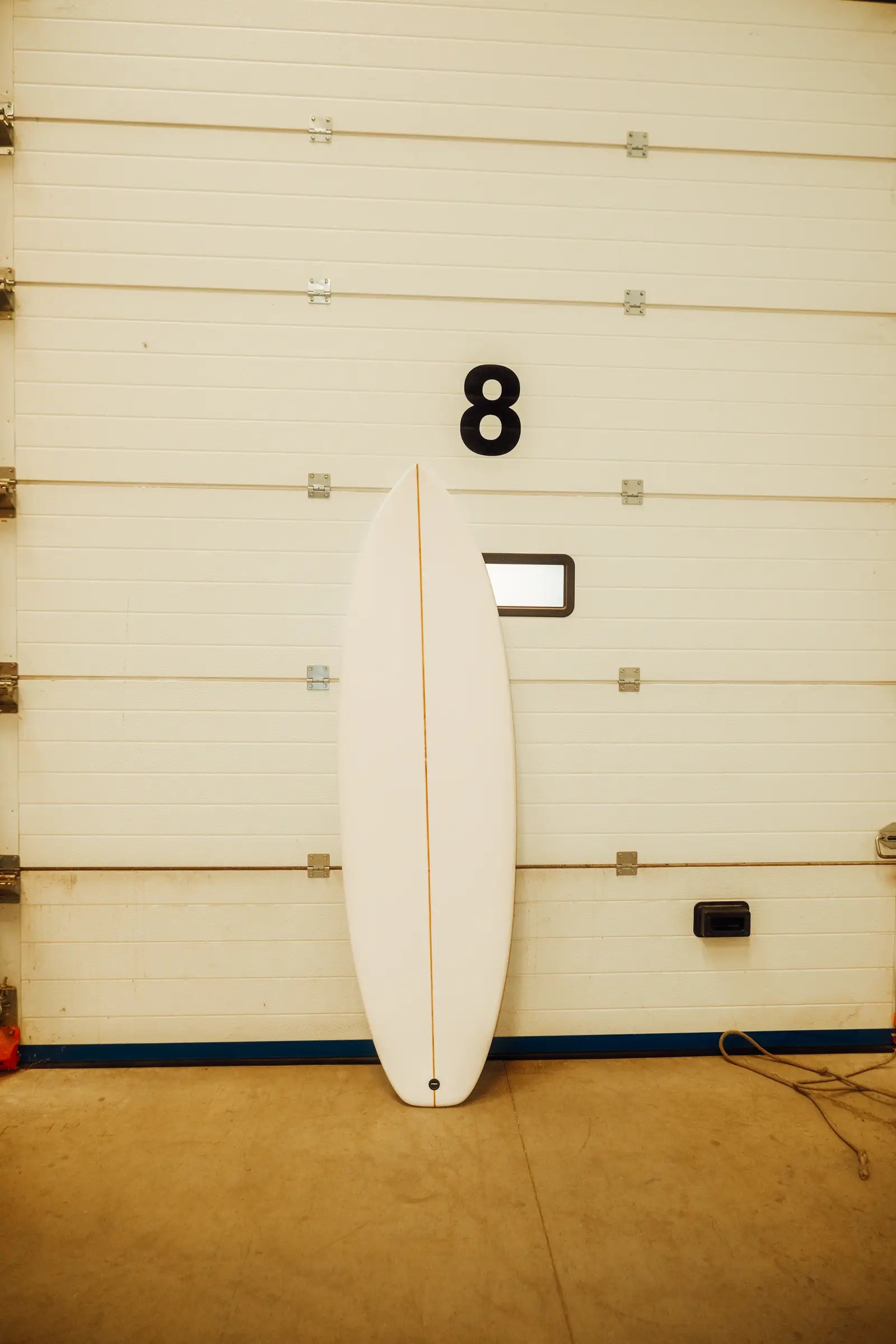 Tabla de surf Squash Blanca de Flysurf - detalle 4
