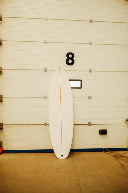 Tabla de surf Squash Blanca de Flysurf - detalle 4
