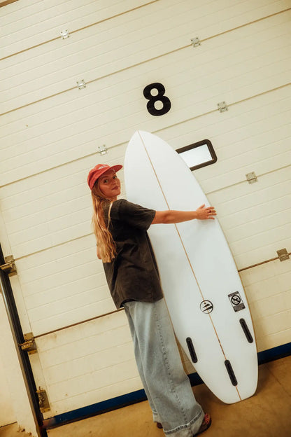 Tabla de surf Squash Blanca de Flysurf - detalle 5