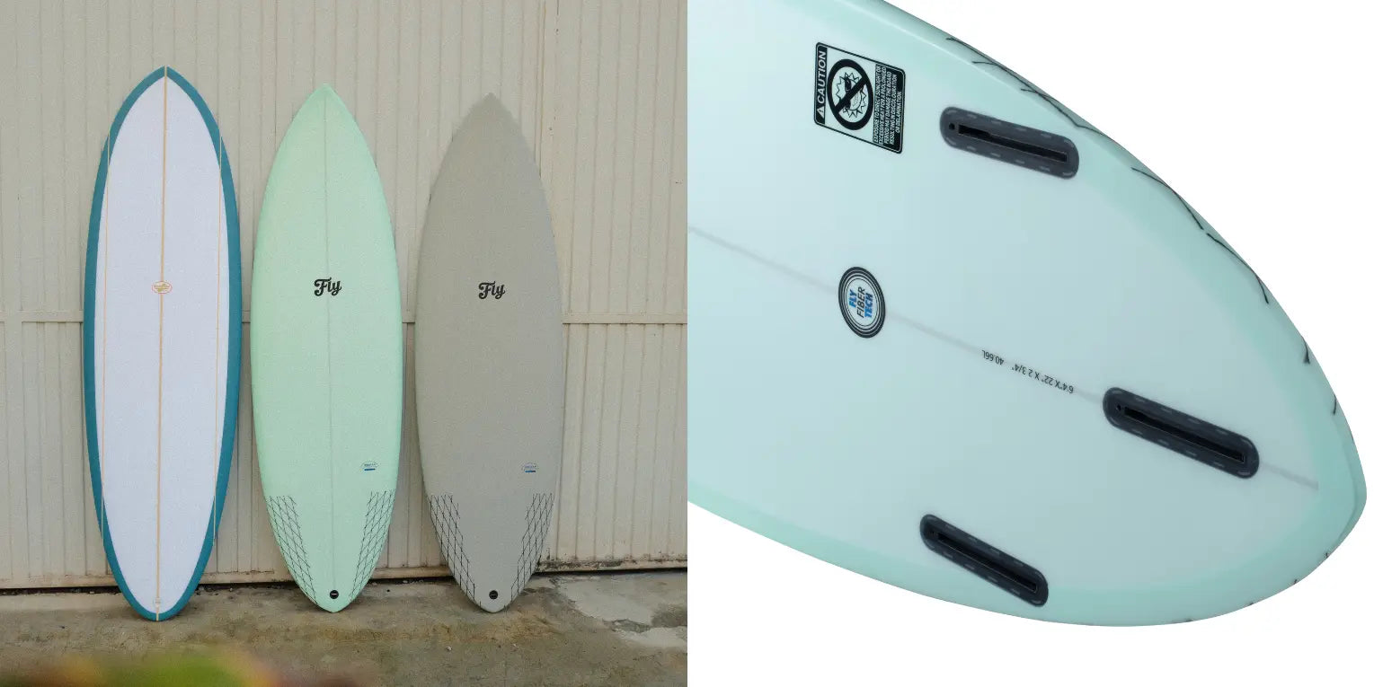 banner detalle de las nuevas tabals de surf fiber tech